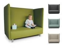 Akustiksofa Cube | Sitzhöhe 35 cm