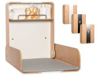 Wandwickeltisch KAWAmaxi | Korpus Multiplex HPL Buche