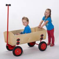 Holz-Bollerwagen Maxi