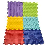 Sensorik Strukturmatten-Set | 6 Teile 