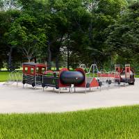 Rote Eisenbahn | 12 Teile