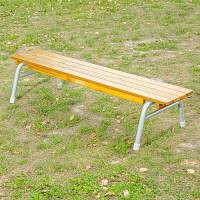 2 Outdoor-Bänke 150 cm, stapelbar